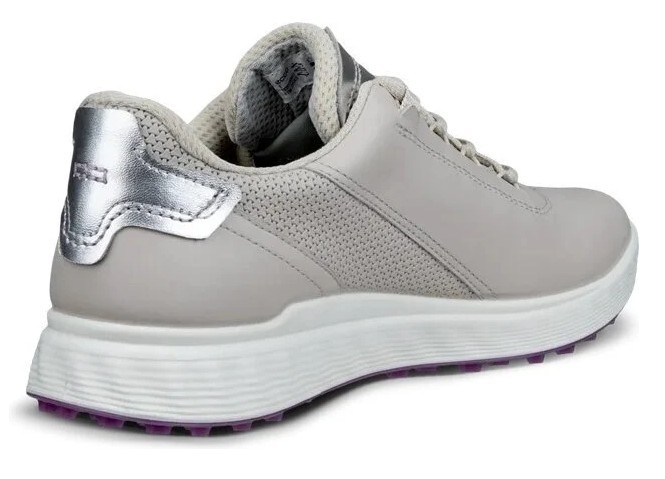ECCO S-Casual dámské kožené golfové voděodolné boty, gravel