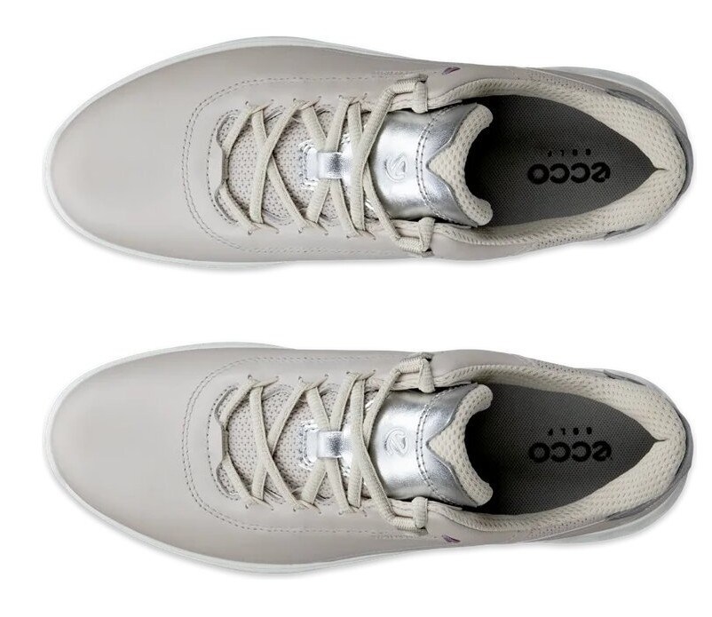 ECCO S-Casual dámské kožené golfové voděodolné boty, gravel