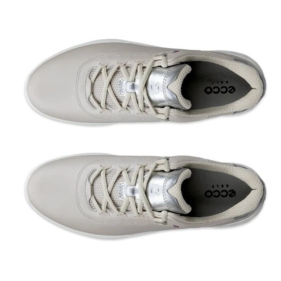 ECCO S-Casual dámské kožené golfové voděodolné boty, gravel