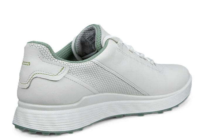 Ecco S-casual pánské kožené golfové voděodolné boty, bílé