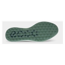 Ecco S-casual pánské kožené golfové voděodolné boty, bílé