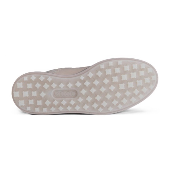 Ecco Golf Street 720 dámské kožené Gore-Tex golfové boty, rose dust