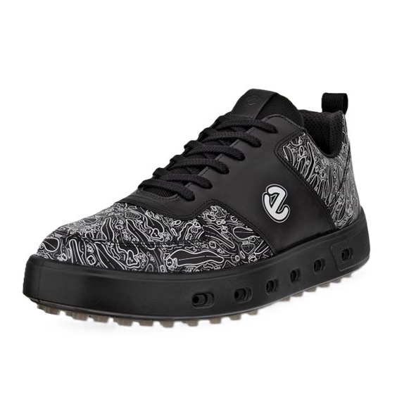 Ecco Street 720 pánské golfové boty, černé