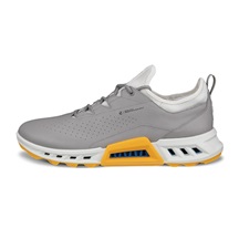 Ecco Biom C4 pánské kožené Gore-Tex golfové boty, wild dove sunrise