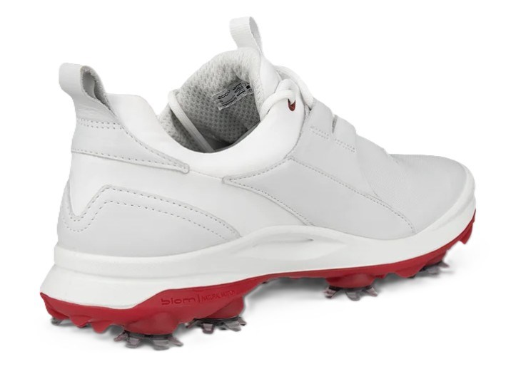 Ecco Biom Tour dámské kožené golfové voděodolné boty, bílé