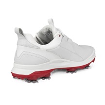 Ecco Biom Tour dámské kožené golfové voděodolné boty, bílé