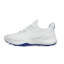 Ecco Biom H5 pánské kožené golfové voděodolné boty, bílý