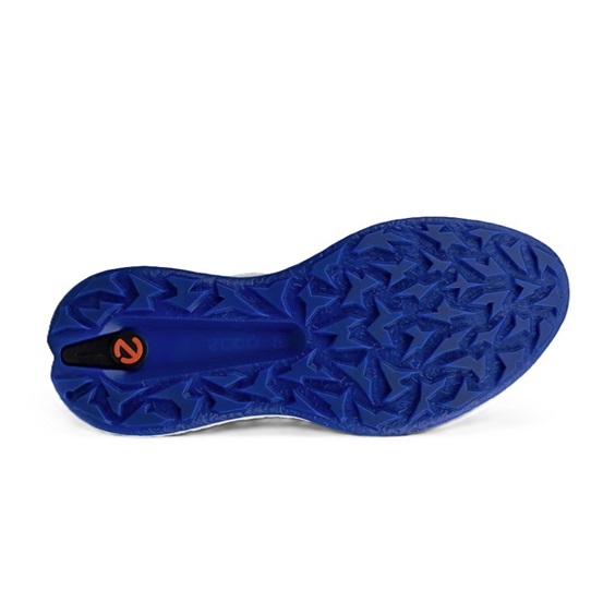 Ecco Biom H5 pánské kožené golfové voděodolné boty, bílý