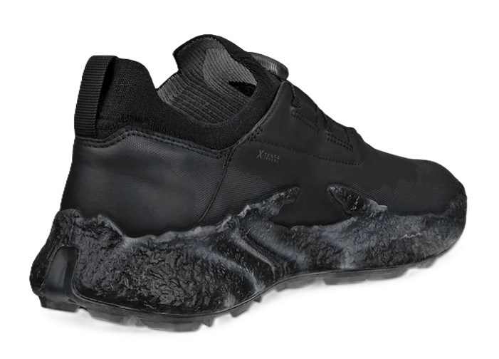 Ecco Biom H5 Boa pánské kožené golfové voděodolné boty, černé