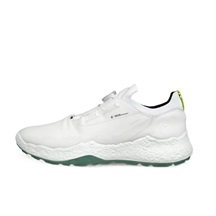 Ecco Biom H5 Boa pánské kožené golfové voděodolné boty, bílé