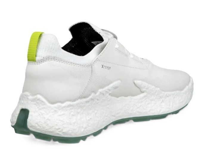 Ecco Biom H5 Boa pánské kožené golfové voděodolné boty, bílé