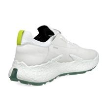 Ecco Biom H5 Boa pánské kožené golfové voděodolné boty, bílé