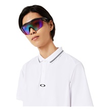 Oakley O-SYNC PACK ABSTRACT HEM pánské polo, bílé