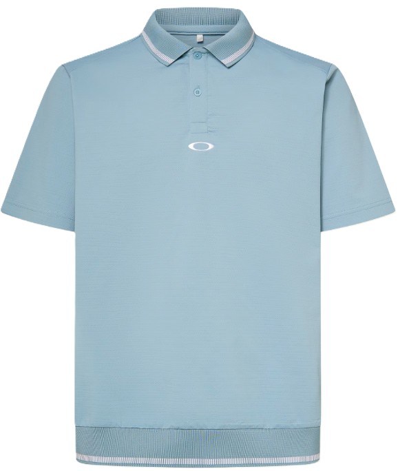 Oakley O-SYNC PACK ABSTRACT HEM pánské polo, blue ice