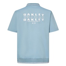 Oakley O-SYNC PACK ABSTRACT HEM pánské polo, blue ice