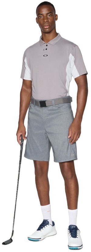 Oakley HYBRID pánské kraťasy, neutral grey/cool grey heather