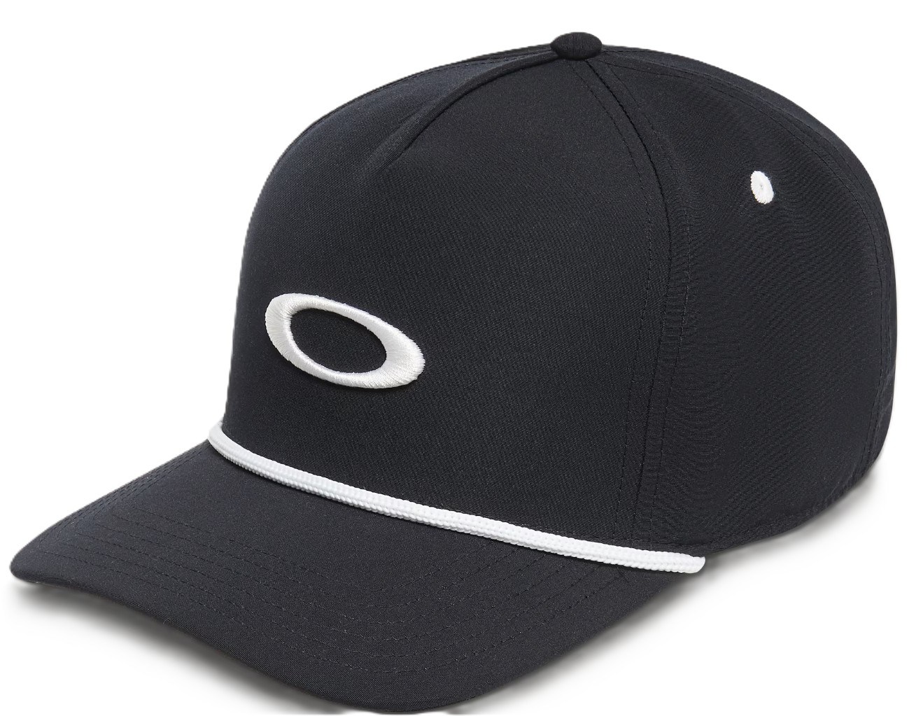 Oakley Ellipse Rope kšiltovka, černo/bílá