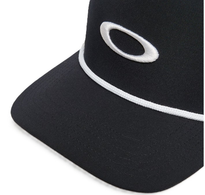 Oakley Ellipse Rope kšiltovka, černo/bílá