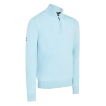 Callaway 1/4 Blended Merino pánský svetr, modrý
