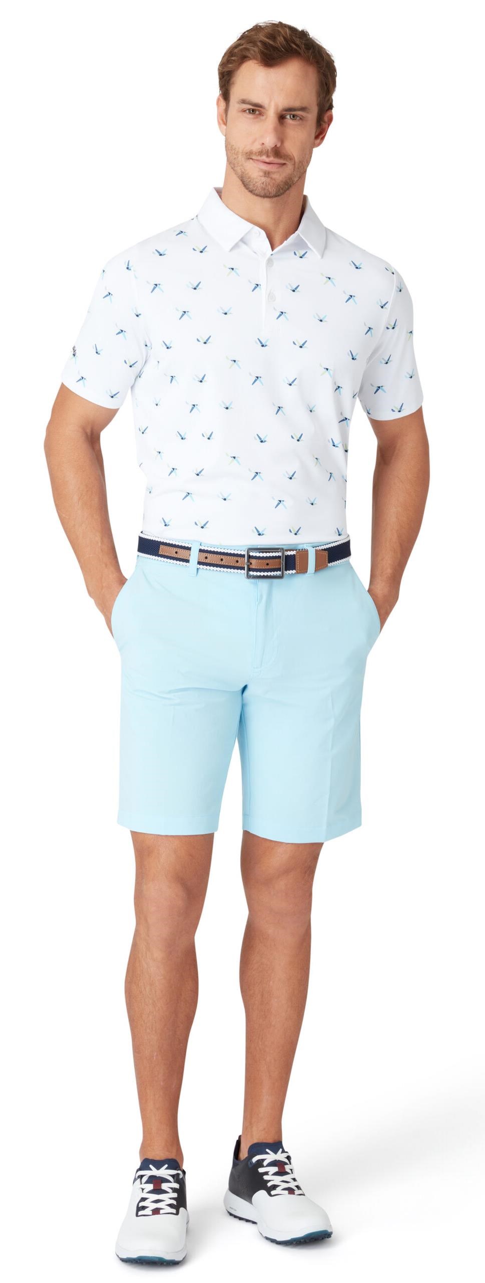 Callaway All Over Birdie pánské polo, bílé