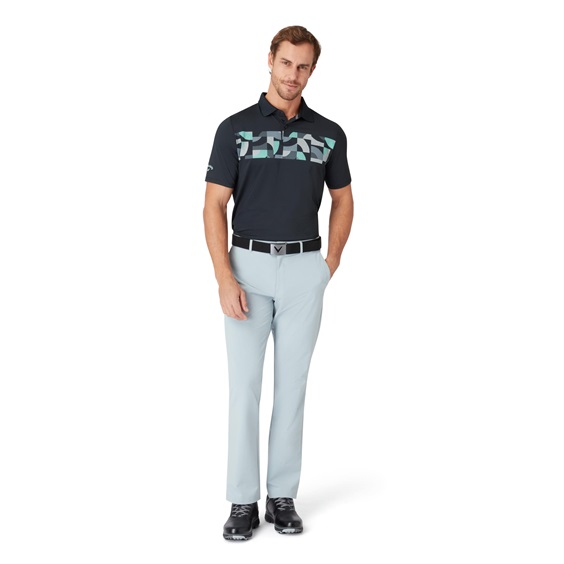 Callaway Optical ‘C’ pánské polo, caviar