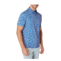 Callaway Crab Novelty Print pánské polo, galaxy blue