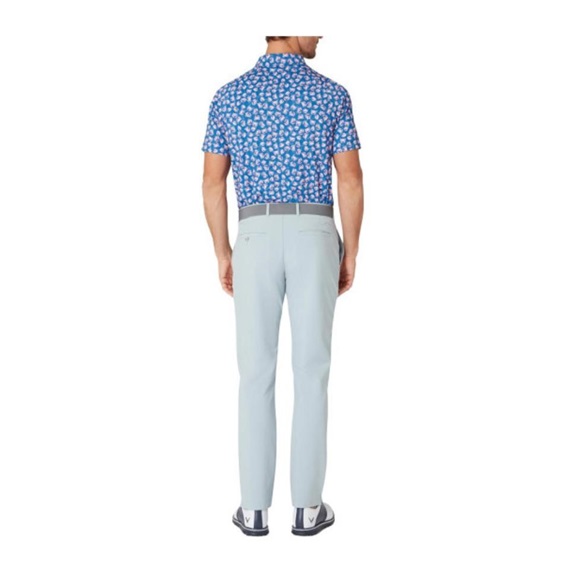 Callaway Crab Novelty Print pánské polo, galaxy blue