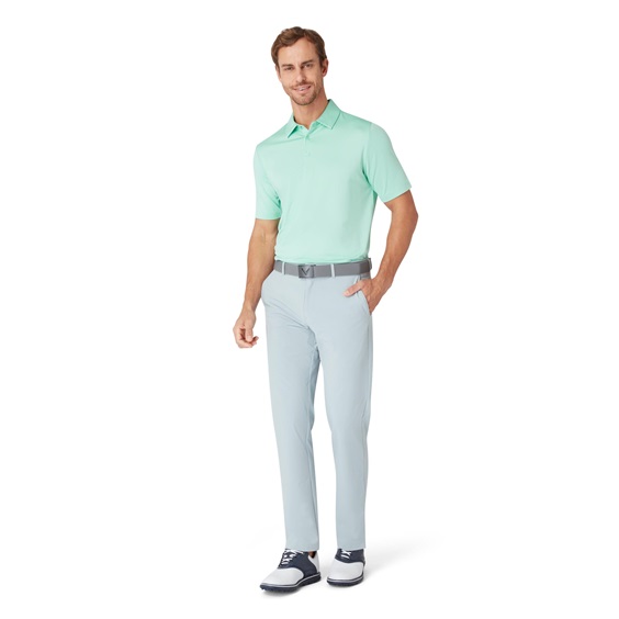 Callaway Swing Tech Solid pánské polo, neptune green