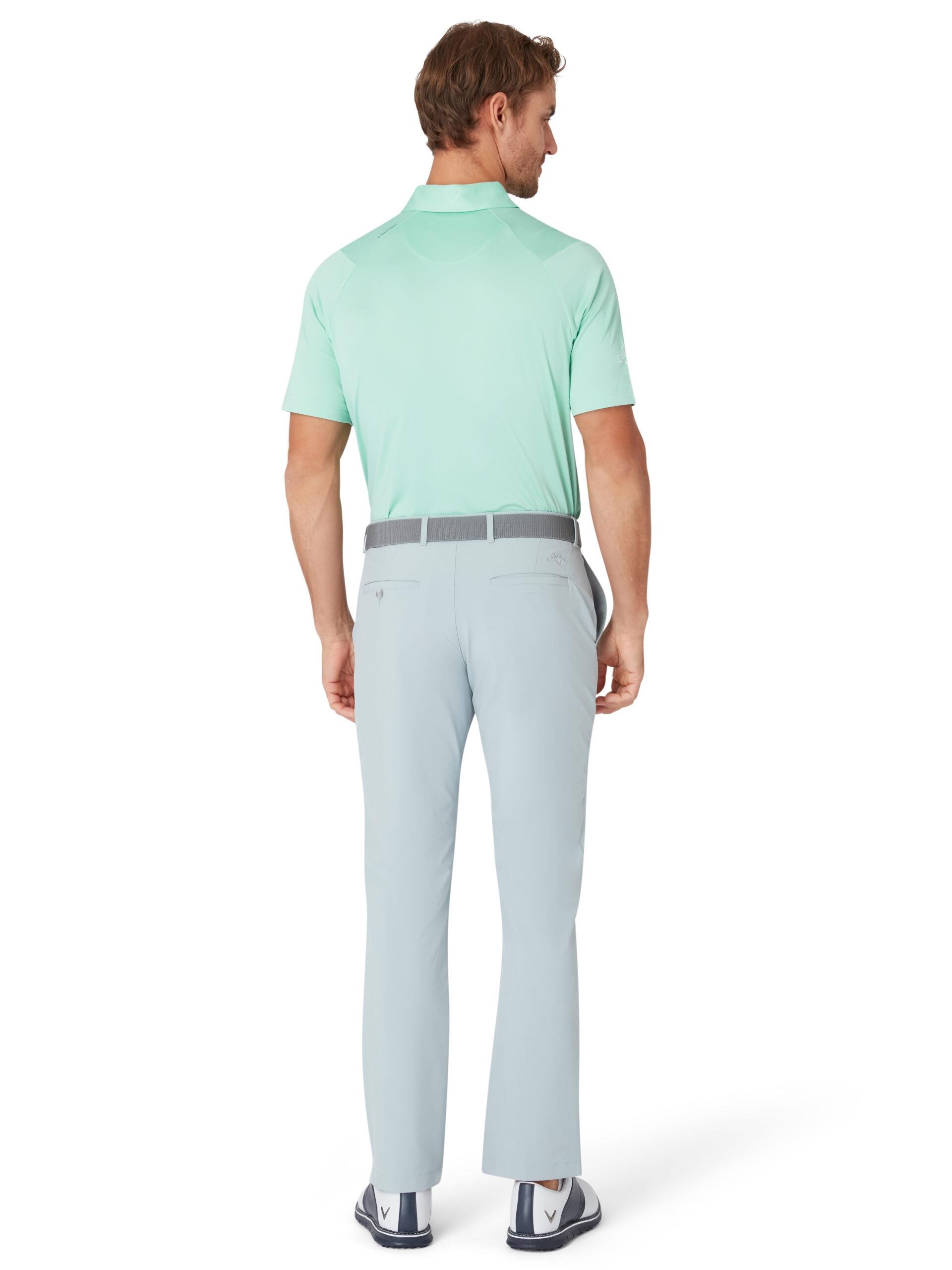Callaway Swing Tech Solid pánské polo, neptune green