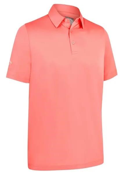 Callaway Swing Tech Solid pánské polo, strawberry pink