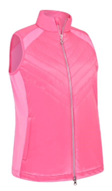 Callaway Chev Primaloft dámská vesta, cheeky pink