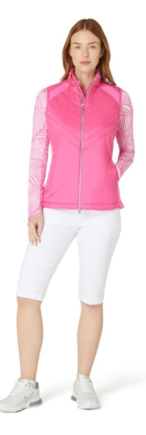 Callaway Chev Primaloft dámská vesta, cheeky pink
