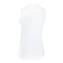Callaway Tournament Sleeveless dámské polo, bílé