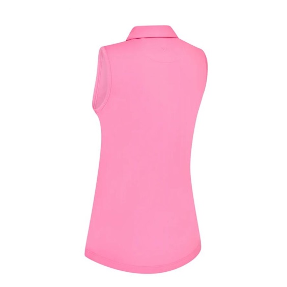 Callaway Tournament Sleeveless dámské polo, cheeky pink