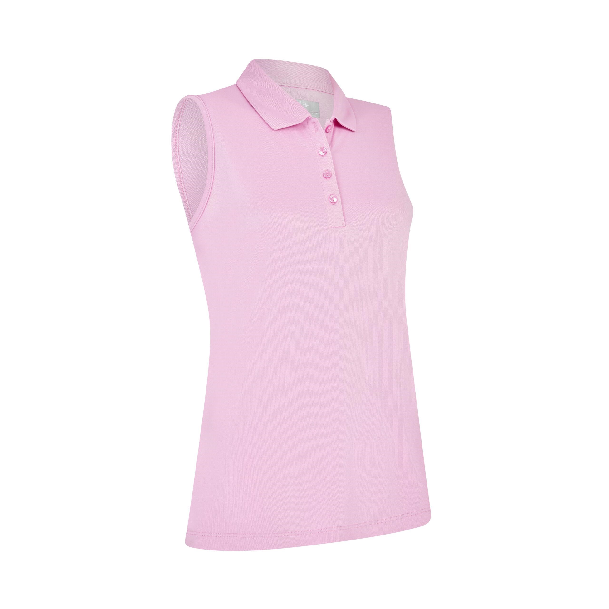 Callaway Tournament Sleeveless dámské polo, růžové