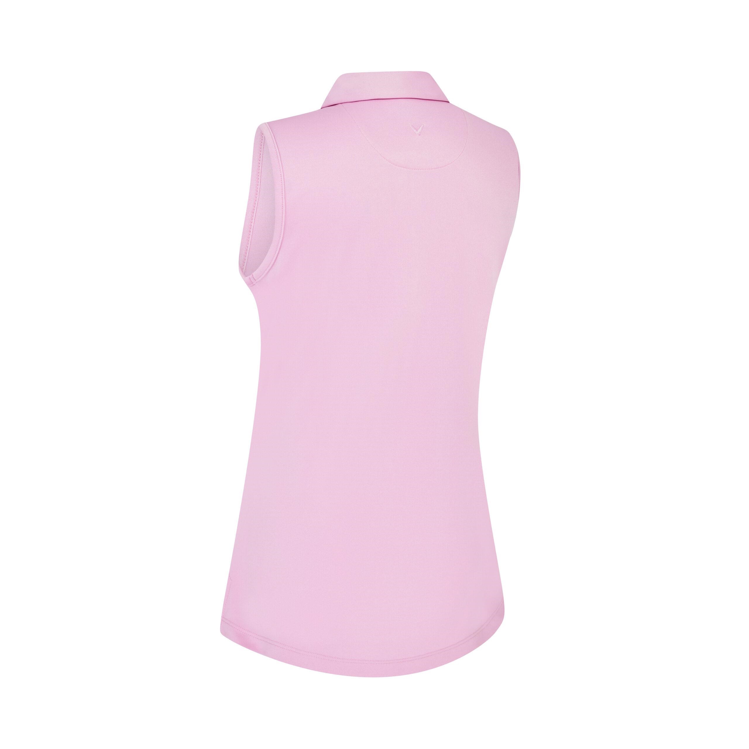 Callaway Tournament Sleeveless dámské polo, růžové