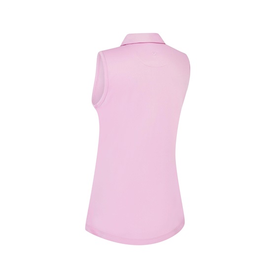 Callaway Tournament Sleeveless dámské polo, růžové