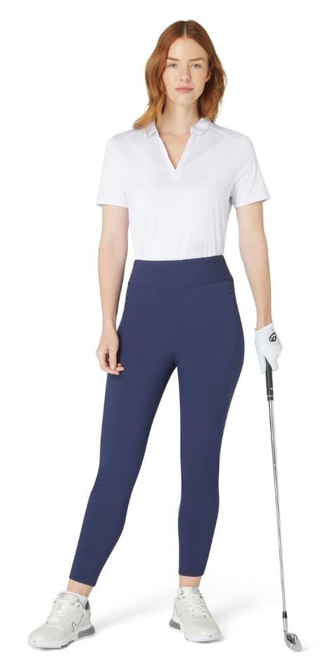 Callaway Solid Lightweight dámské kalhoty, tmavě modré