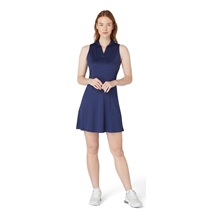 Callaway Flounce Dress with Mesh golfové šaty, modré