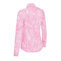 Callaway Stencil Floral dámská mikina, cheeky pink (růžová)