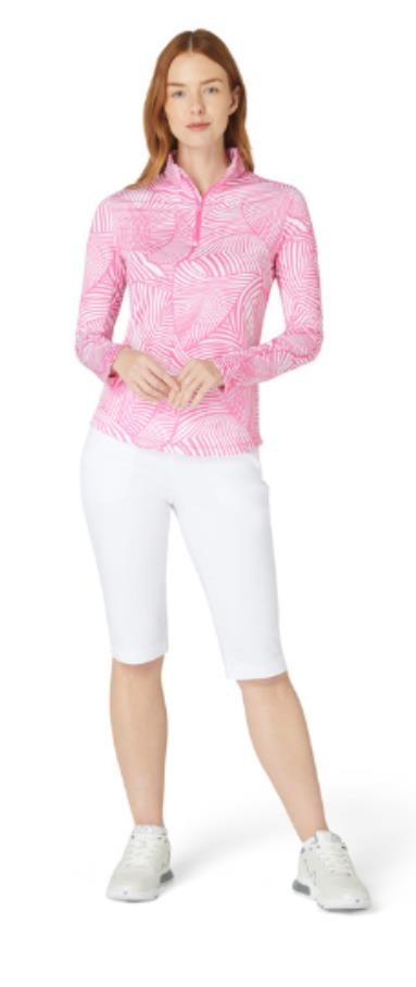 Callaway Stencil Floral dámská mikina, cheeky pink (růžová)