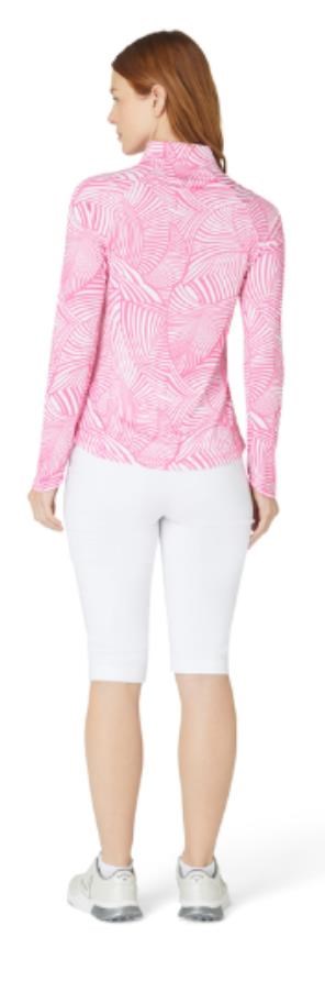 Callaway Stencil Floral dámská mikina, cheeky pink (růžová)