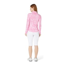 Callaway Stencil Floral dámská mikina, cheeky pink (růžová)