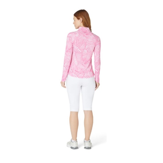Callaway Stencil Floral dámská mikina, cheeky pink (růžová)