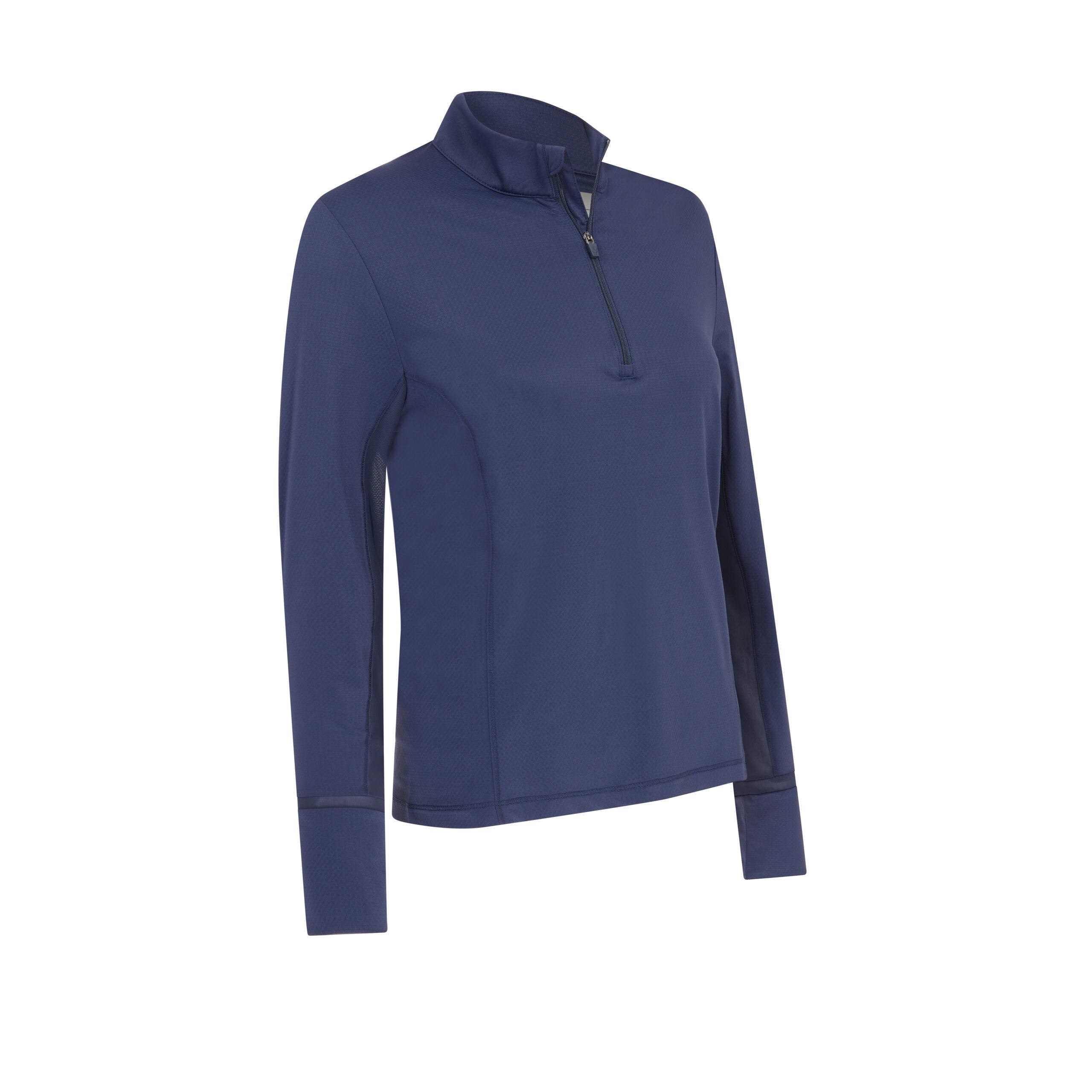 Callaway Colourblock Sun Protection Top dámský top, tmavě modrý