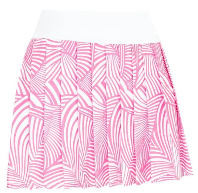 Callaway 16" High Waist Stencil golfová sukně, cheeky pink