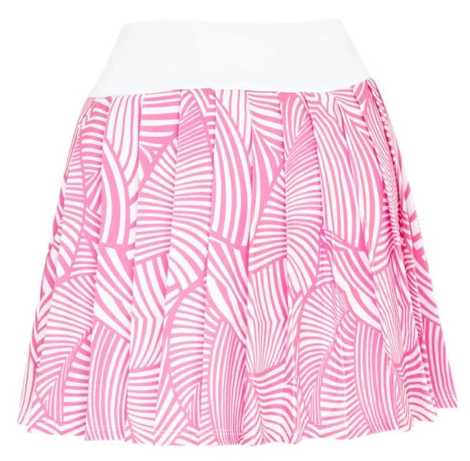 Callaway 16" High Waist Stencil golfová sukně, cheeky pink