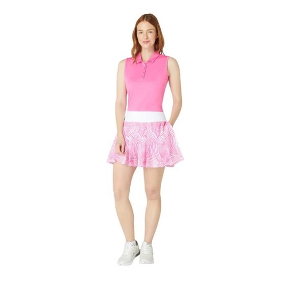 Callaway 16" High Waist Stencil golfová sukně, cheeky pink