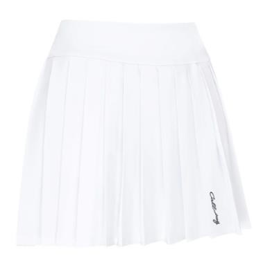 Callaway 16" Pleated golfová sukně, bílá