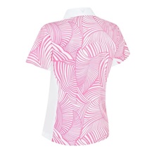 Callaway Stencil Floral dámské polo, růžové
